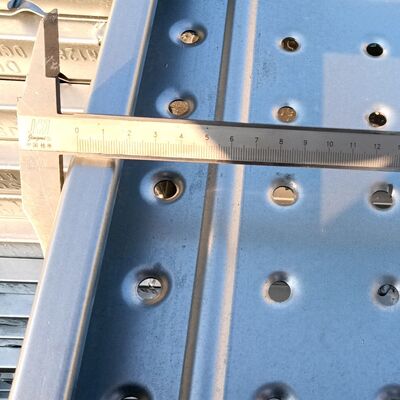 Customized Length Galvanized Steel Planks Steel Scaffold Planks Customizable