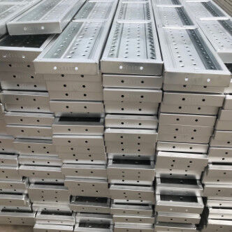Customizable Steel Scaffolding Plank with Pre Galvanized Surface