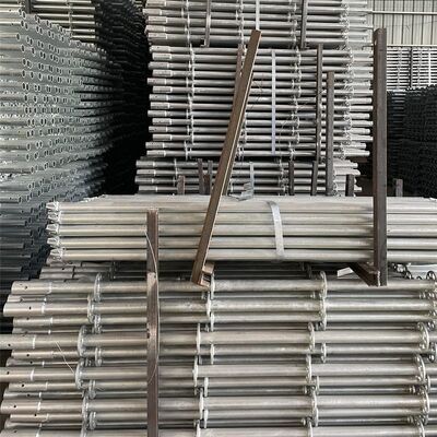 HDG Q355 Allround Modular Pole Rosette Scaffolding System Components Ring Lock