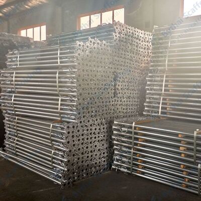 Construction Formwork Heavy 4.5M High E-galvanized OD48.3*2.8mm Thickness Acro Jacks
