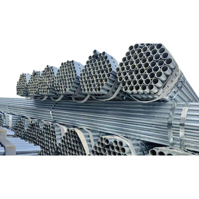 bs1139 scaffolding tubes Q235 hot dip galvanized 48.3mm outer diameter 3.2mm wall thickness 1‑6m cuttable length for building site scaffold frame construction BYTHAI
