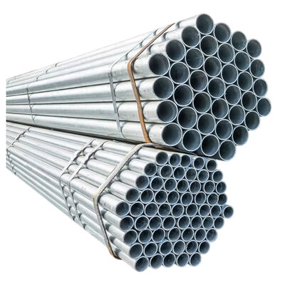 scaffolding tube Q235 hot dip galvanized 48.3mm outer diameter 3.2mm wall thickness 2‑6m custom cut length for residential building exterior scaffold assembly BYTHAI