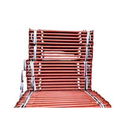 telescopic support props Q235 hot dip galvanized heavy duty thick wall steel structure for concrete formwork support and building construction shoring engineering projects BYTHAI