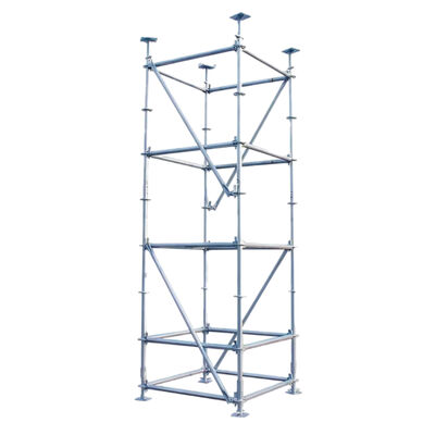 heavy load ringlock construction scaffolding high strength reinforced steel galvanized for heavy duty construction projects and industrial building support BYTHAI