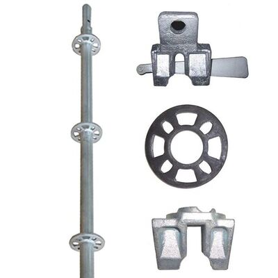 Hot-Dip Galvanized Q355 1.5m Baker Layher Scaffold Components Max Height 30m