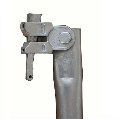 Scaffolding System Pin Lock Accessories 1800mm OD48.3 3mm Thick Steel Horizontal Brace with End Head