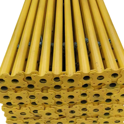 scaffold steel props Q235 hot dip galvanized heavy duty adjustable thick wall steel support for concrete formwork shoring and building construction systems BYTHAI