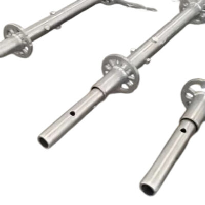 ringlock U head jack Q235 hot dip galvanized steel adjustable heavy duty for ringlock beam support and formwork shoring BYTHAI